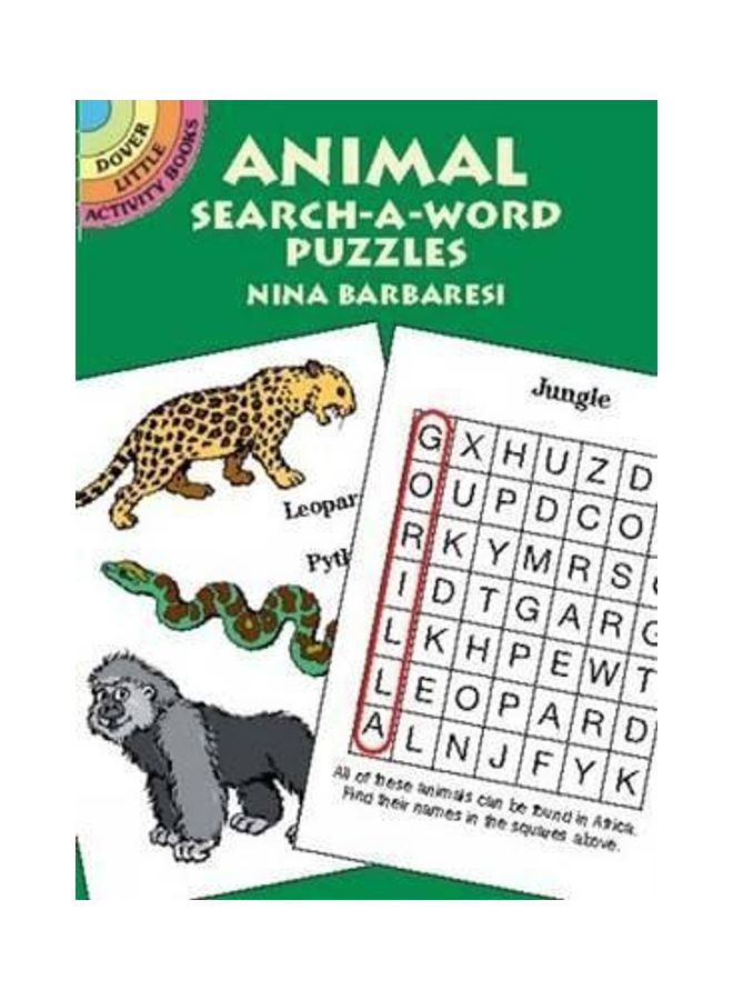 Animal Search-A-Word Puzzles