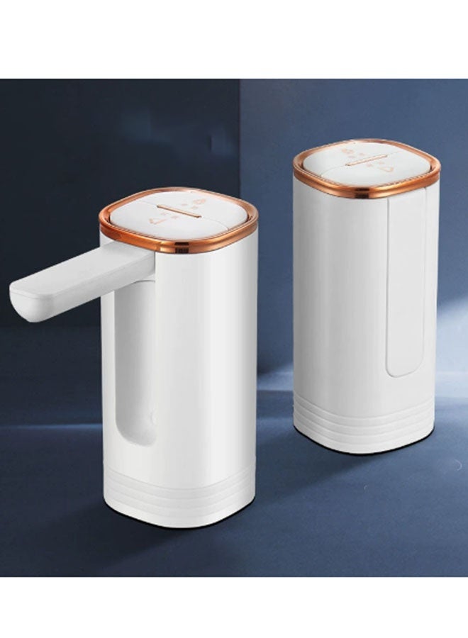 USB rechargeable portable foldable water pump for home use, suitable for 2-5 gallon or 5L/6L/10L bottled water, barrel water, suitable for home, kitchen, living room, office, camping, travel and other scenarios. - Image 1