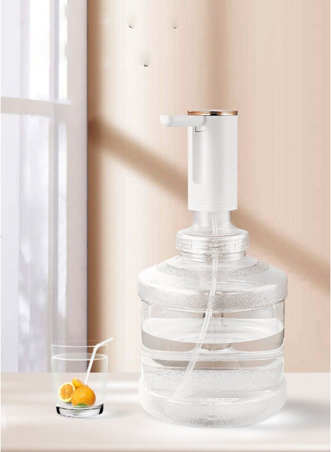 USB rechargeable portable foldable water pump for home use, suitable for 2-5 gallon or 5L/6L/10L bottled water, barrel water, suitable for home, kitchen, living room, office, camping, travel and other scenarios. - Image 2