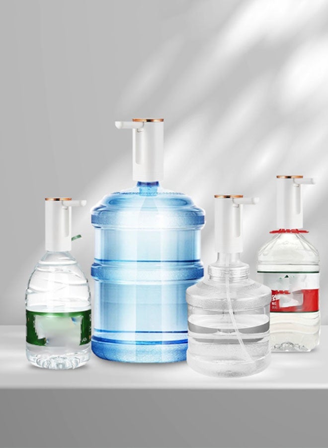 USB rechargeable portable foldable water pump for home use, suitable for 2-5 gallon or 5L/6L/10L bottled water, barrel water, suitable for home, kitchen, living room, office, camping, travel and other scenarios. - Image 5