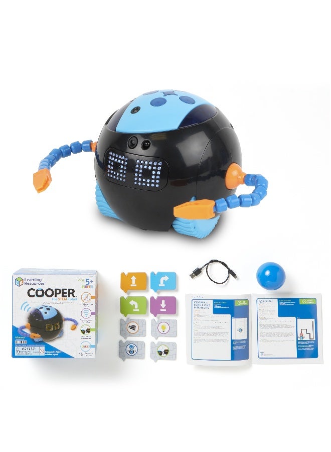 Learning Resources روبوت كوبر STEM (مجموعة 8 قطع، لعبة أدوات، للأعمار 4+) - Image 1