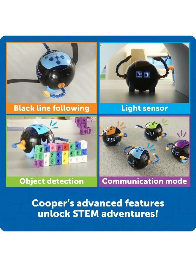 Learning Resources روبوت كوبر STEM (مجموعة 8 قطع، لعبة أدوات، للأعمار 4+) - Image 3