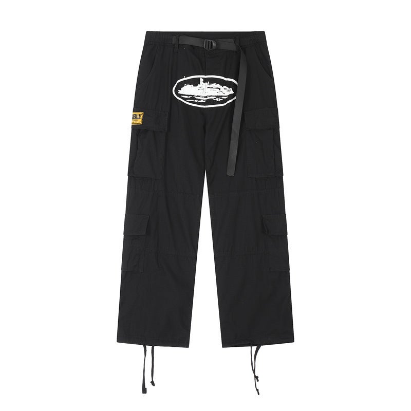 Letter Logo Printed Casual Sports Pants For Men And Women, Versatile Casual Pants For Couples - Image 5