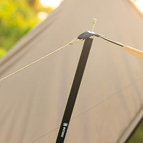 OneTigris Lightweight Tent Poles, 2pc/Set, 7075 Aluminum Alloy, Adjustable & Extendable - Image 5