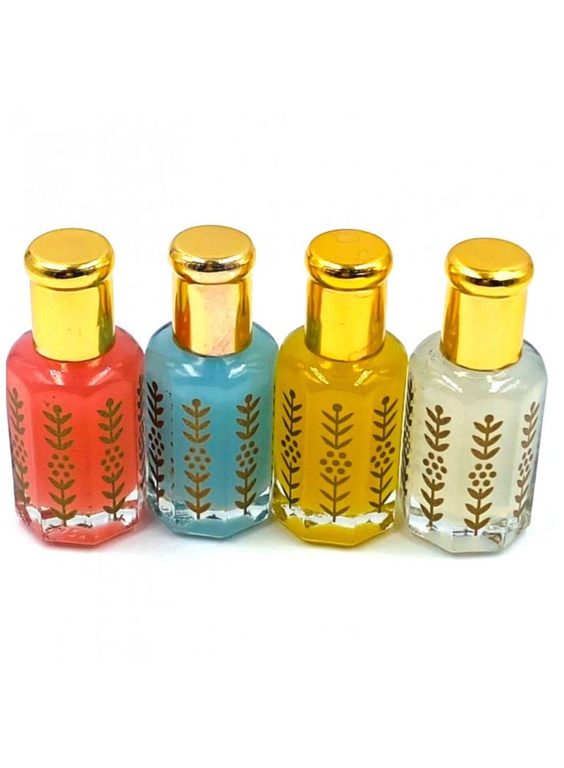 Generic Set of 4 concentrated scents for unisex - Tola 12 ml 