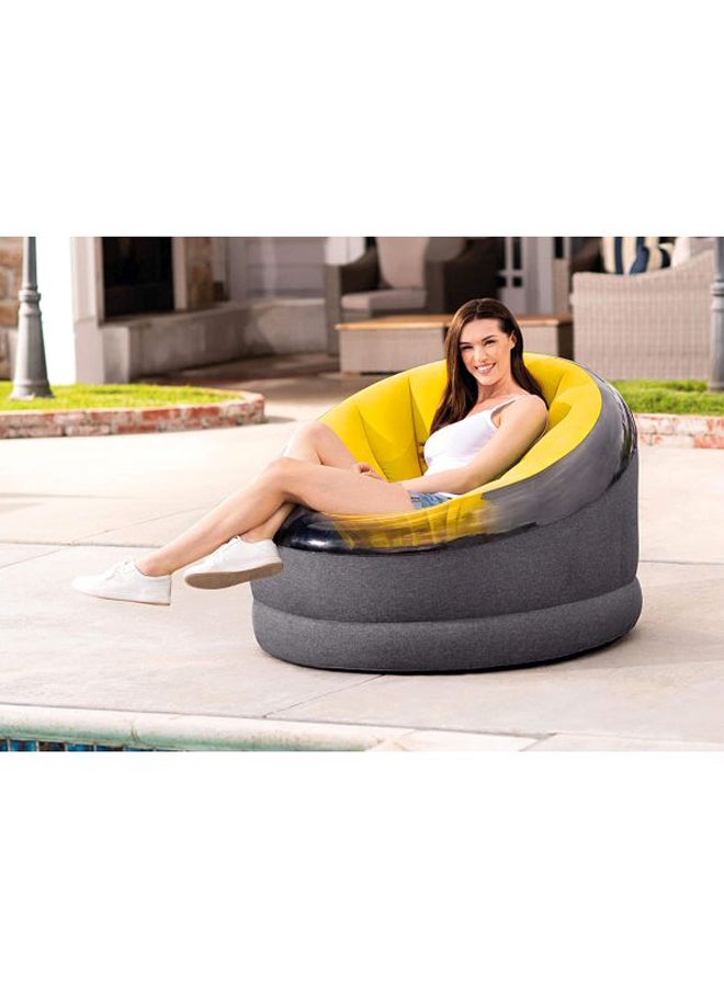 INTEX Empire Beanbag Yellow/Grey - Image 3