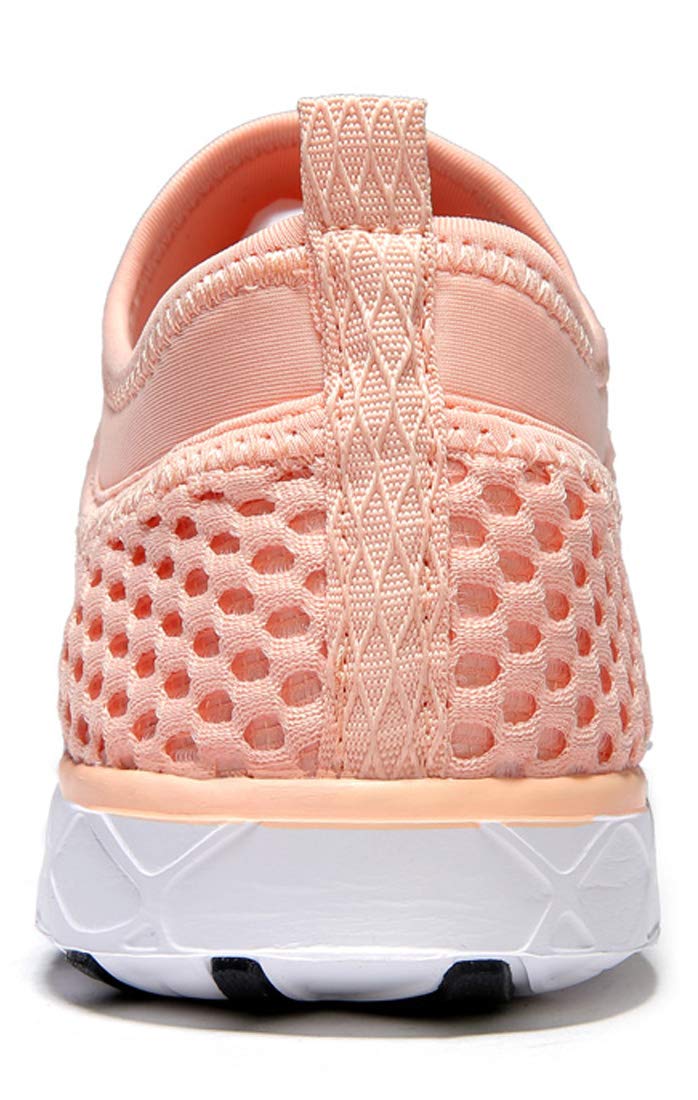 Zhuanglin Women's Quick Drying Aqua Water Shoes,Pinkorange,11 B(M) US - Image 3