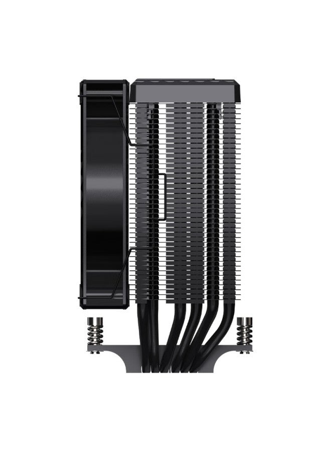 Valkyrie Cq125 Black Vk Cpu Air Cooler Reverse Gravity Six Heat Pipes Direct Touch 12cm Fan Compatible With Lga1700/1851 Am5 - Image 3