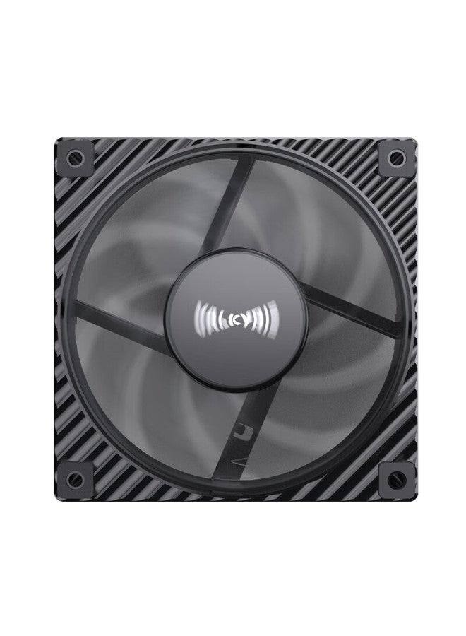 Valkyrie Cq125 Black Vk Cpu Air Cooler Reverse Gravity Six Heat Pipes Direct Touch 12cm Fan Compatible With Lga1700/1851 Am5 - Image 2