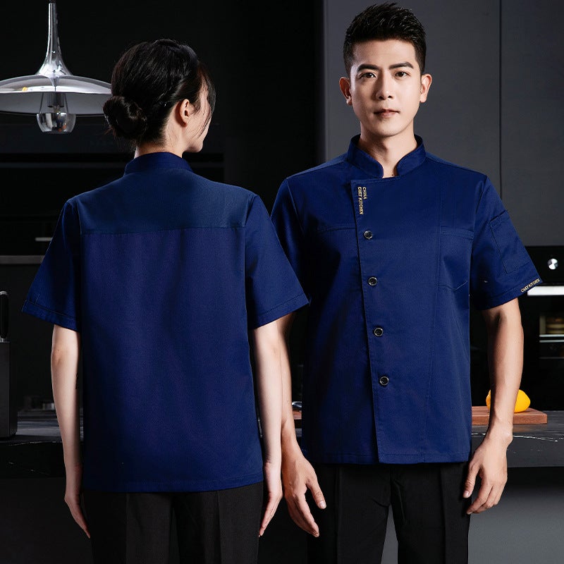 New Catering Chef Work Clothes Long Sleeve Clothes For Men And Women Plus Size Suit Restaurant Restaurant Kitchen Uniform Enlarge - Image 1