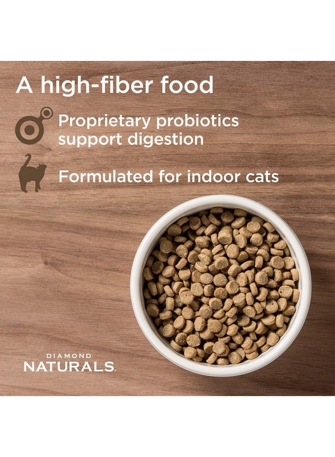 Diamond Naturals Premium Real Meat Recipe Dry Indoor Cat Food With Protein From CageFree Chicken, Antioxidants Probiotics To Support Healthy Immune And Digestive Systems 6Lb - Image 2
