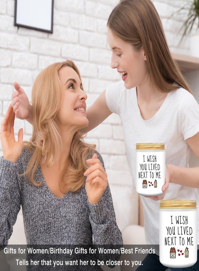Homsolver هدايا هوم سولفر للنساء، هدية عيد الأم للصديقات، هدايا عيد ميلاد للنساء، هدية صداقة للمرأة، الصديقة المقربة، أختها، صديقتها المفضلة، أمها - شموع معطرة برائحة اللافندر المرحة - Image 5