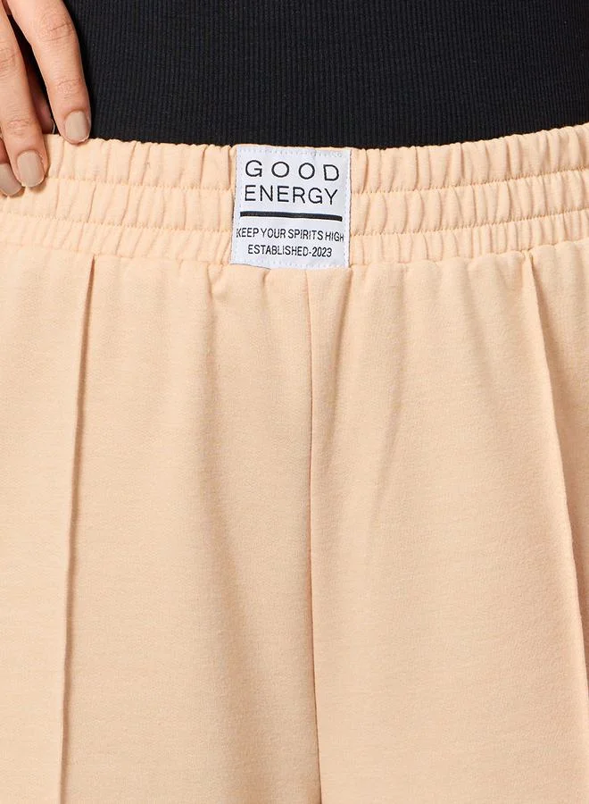 Styli Logo Detail Straight Leg Joggers