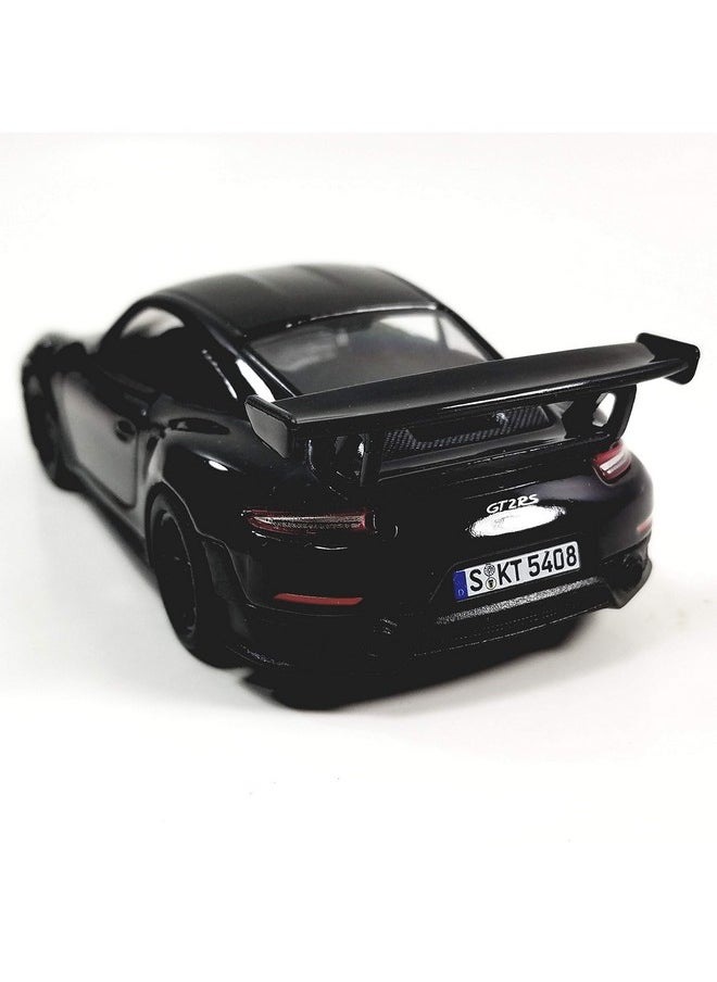 Kinsmart Kinsmart Porsche 911 Gt2 Triple Black Hard Top 1/36 Scale Diecast Car, Plastic, Metal  - Image 5