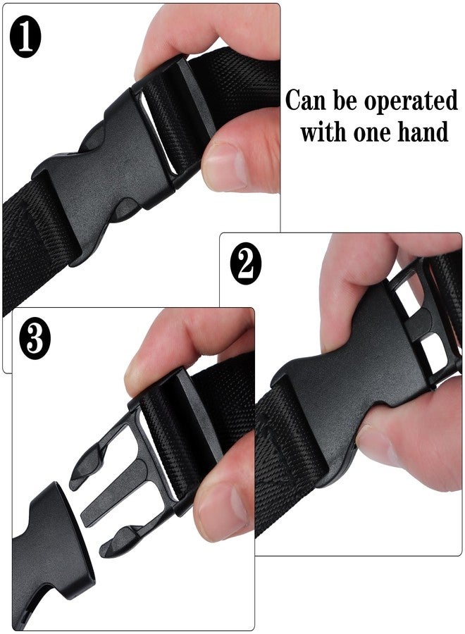 Sozize Snowboard Leash - 41 Inch Adjustable Snowboard Leash Bindings Straps for Men & Women (2 Pcs, Black) - Image 4