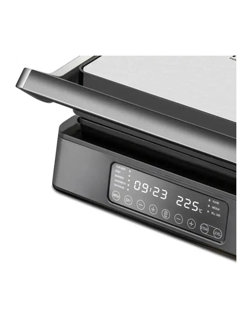 RAF - Professional steak machine, 2 in 1, black, 1800 watts, R.535, fast, with full control over the cooking degree, - Image 1
