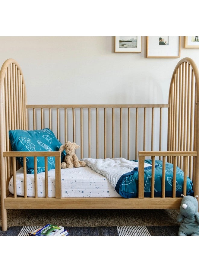 Little Unicorn Lofty Comforter Blanket | Super Soft & Breathable Muslin Fabric| Great for Play & Bedtime Blanket (Blast Off) - Image 5