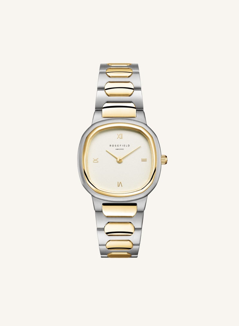 روزفيلد جايا رومان مؤشرات ذهب فولاذ حزام ثنائي اللون - Image 1