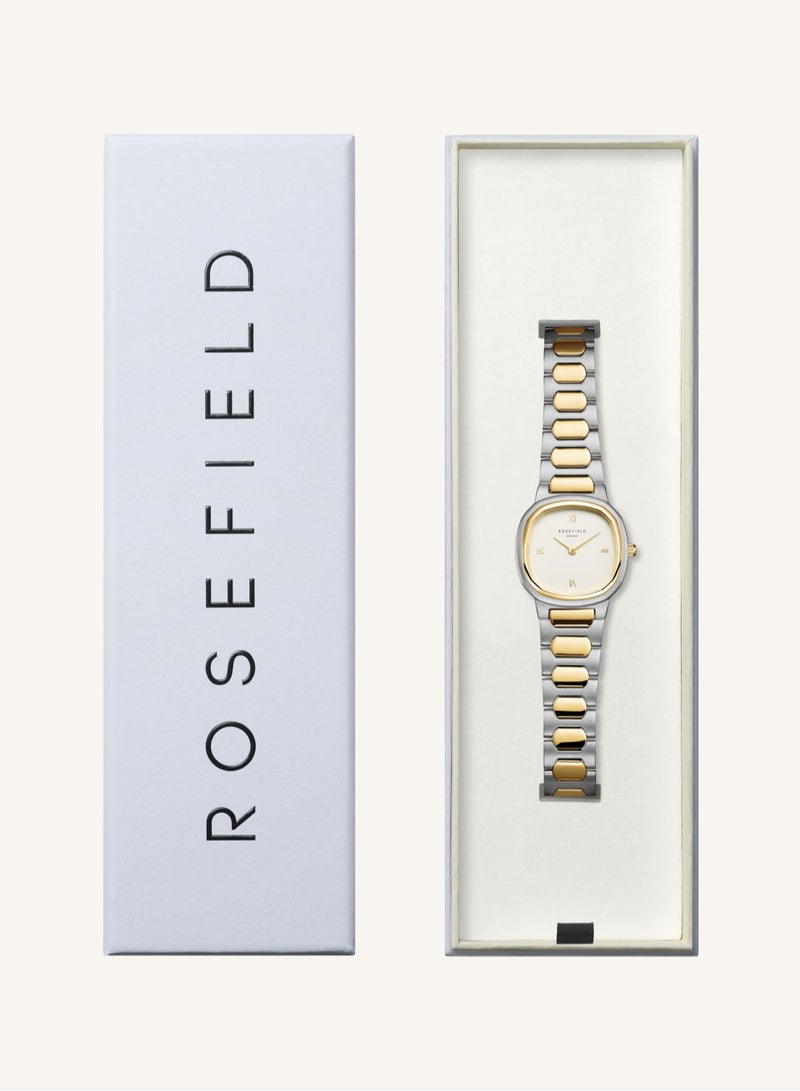 روزفيلد جايا رومان مؤشرات ذهب فولاذ حزام ثنائي اللون - Image 3