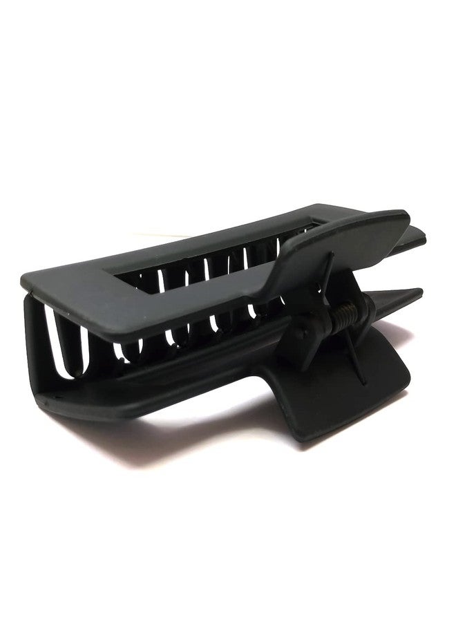 Fabula by OOMPH Jewellery Black Large Big Rectangle Hair Claw Hair Clip for Women & Girls Stylish Latest (HSSK106_AMR2) - Image 5