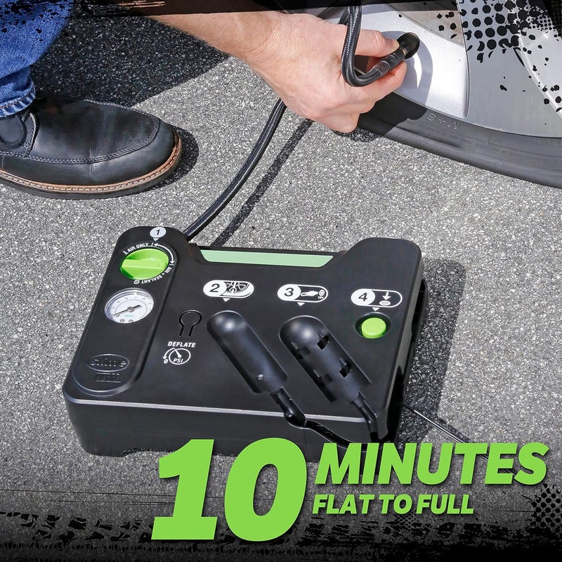 Slime 50129 Flat Tyre Puncture Emergency Kit with Sealant and Tyre Inflator Pump - Image 4