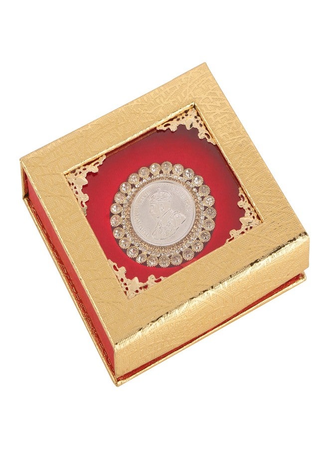 Osasbazaar Silver Coin Round with Designer Packing - 99% Pure BIS Hallmarked - 10 Gms (Pack of 1) - Image 2