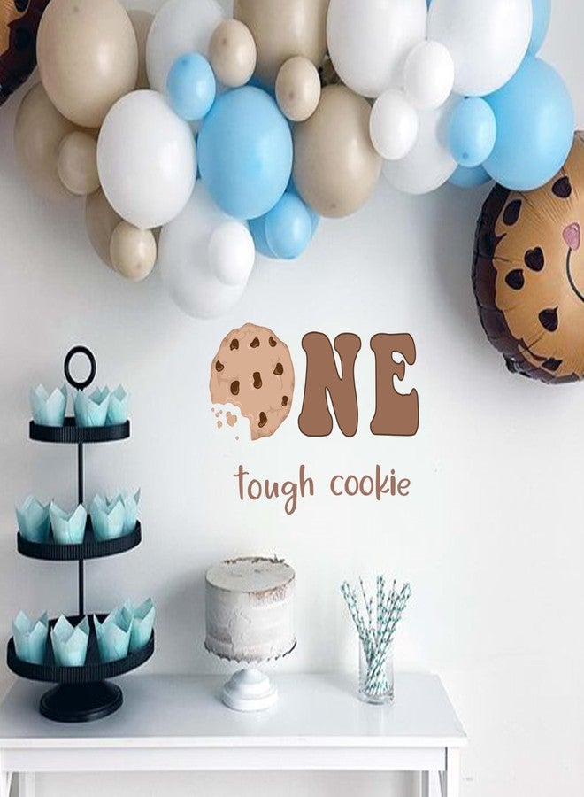 MUWEOL One Tough Cookie Decal - Sweet One Birthday Party Decal,Cookie Theme First Birthday Party Decorations (Tough Cookie Decal) - Image 3