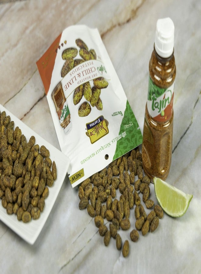 Setton Farms Tajin Seasoned Pistachio Kernels | No Shells | Tajin Clasico Chili Lime | Non-GMO Project Verified | Gluten Free | Vegan | Kosher | 5 Oz. Bag - Image 3