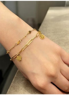 إيكوال اسوارة نسائية عصرية وأنيقة مصنوعة من الاستانلس ستيل  - Image 3