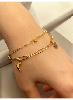 إيكوال اسوارة نسائية عصرية وأنيقة مصنوعة من الاستانلس ستيل  - Image 1
