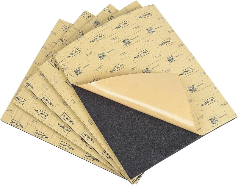 AggSound Sound Deadening Mat 394mil(10 mm) 7.1sqft - Car Sound Deadening Material Closed Cell Foam - Heat Insulation PE Foam Sound Deadener Material & Heat Barrier - Image 1