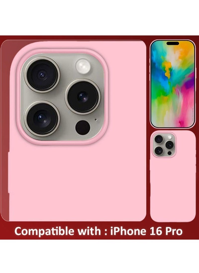 JAJEEK "NEW Liquid Silicone Case for iPhone 16 Pro - Ultra-Slim, Soft Microfiber Lining & Drop Protection" - Image 4