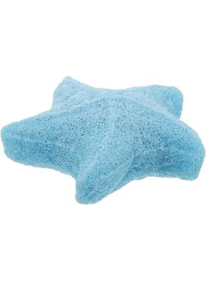 Soft Exfoliating Shower Sponge Sea Star Design For Gentle Body Washing Bathing Accessory - Image 1
