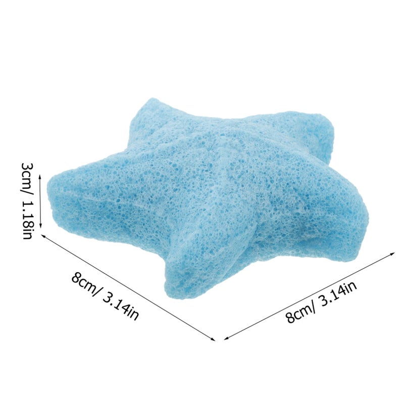 Soft Exfoliating Shower Sponge Sea Star Design For Gentle Body Washing Bathing Accessory - Image 3