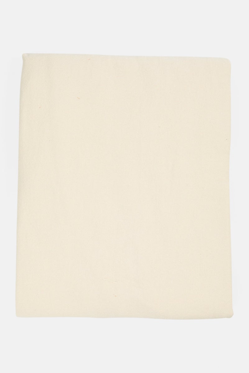 Muy Mucho Cotton Table Cloth Mantel, Cream - Image 1