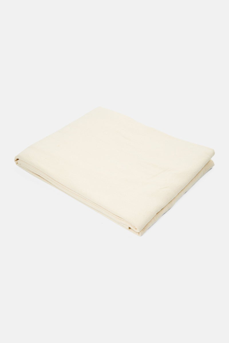Muy Mucho Cotton Table Cloth Mantel, Cream - Image 2