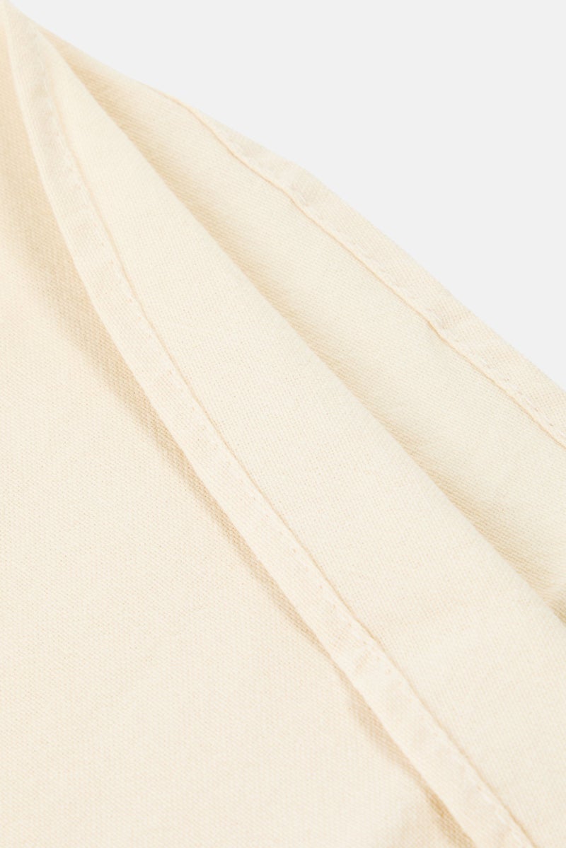 Muy Mucho Cotton Table Cloth Mantel, Cream - Image 3