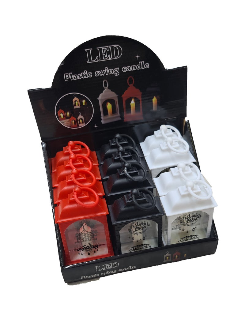Ramadan LED Swing Plasting Lantern - Image 1