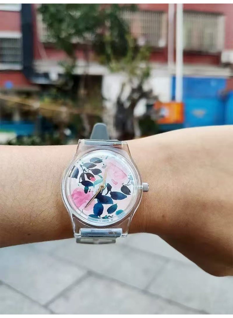 Goolsky Kids Student Waterproof Watch – Korean Style Plastic Wristwatch for Girls - Image 2