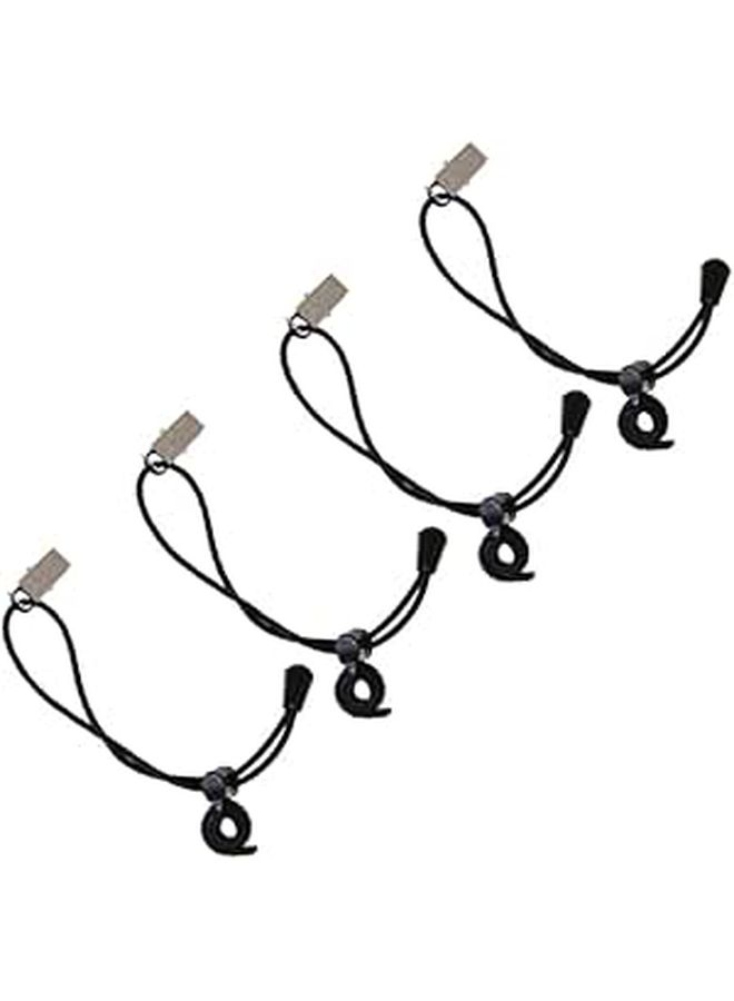 4 Pack Adjustable Nylon Backdrop Clips for Photography Studio Windproof Support - Image 1