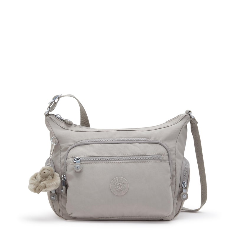 KIPLING KIPLING Kipling Womens Gabbie Small Bag, Lightweight Everyday Purse, Casual Shoulder Bag Crossbody, Grey Gris, Small US - Image 1