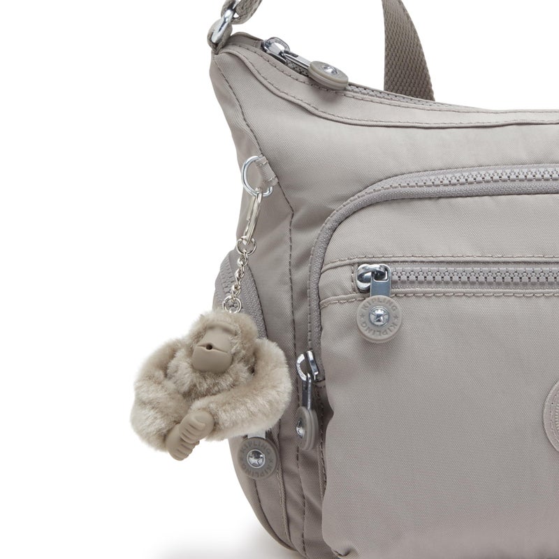 KIPLING KIPLING Kipling Womens Gabbie Small Bag, Lightweight Everyday Purse, Casual Shoulder Bag Crossbody, Grey Gris, Small US - Image 3