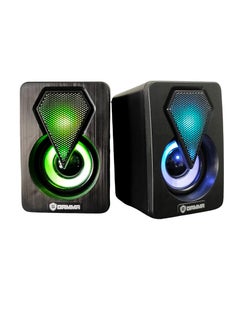Gamma GAMMA GT-309 Gaming RGB Usb pc speaker with lights  - Image 1