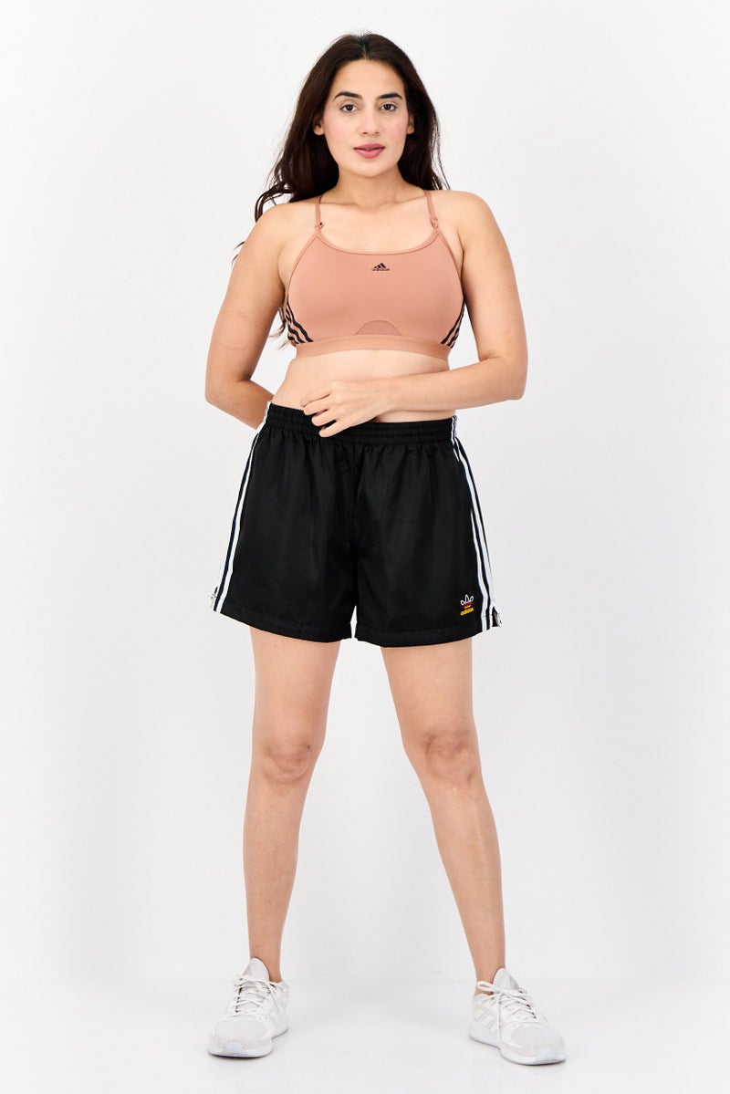 adidas Originals Women Sportswear Fit Running Shorts, Black - Image 4