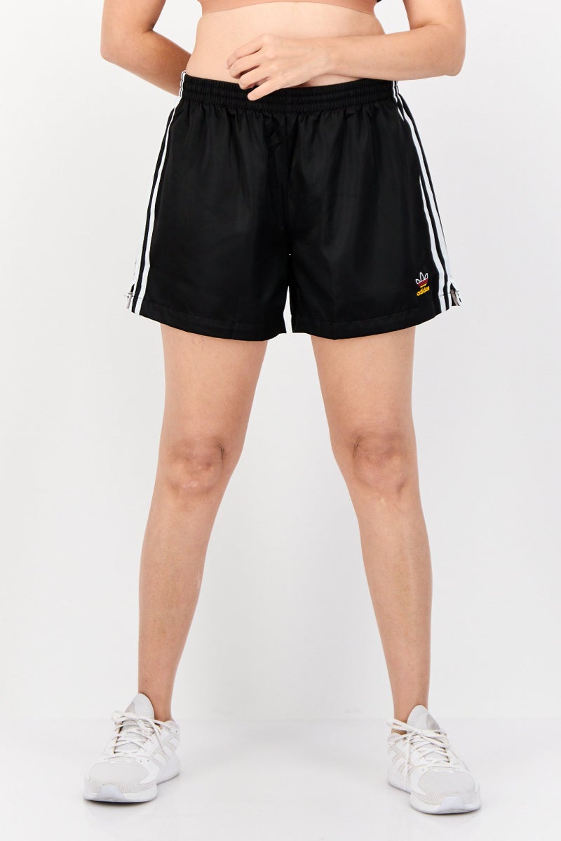 adidas Originals Women Sportswear Fit Running Shorts, Black - Image 1
