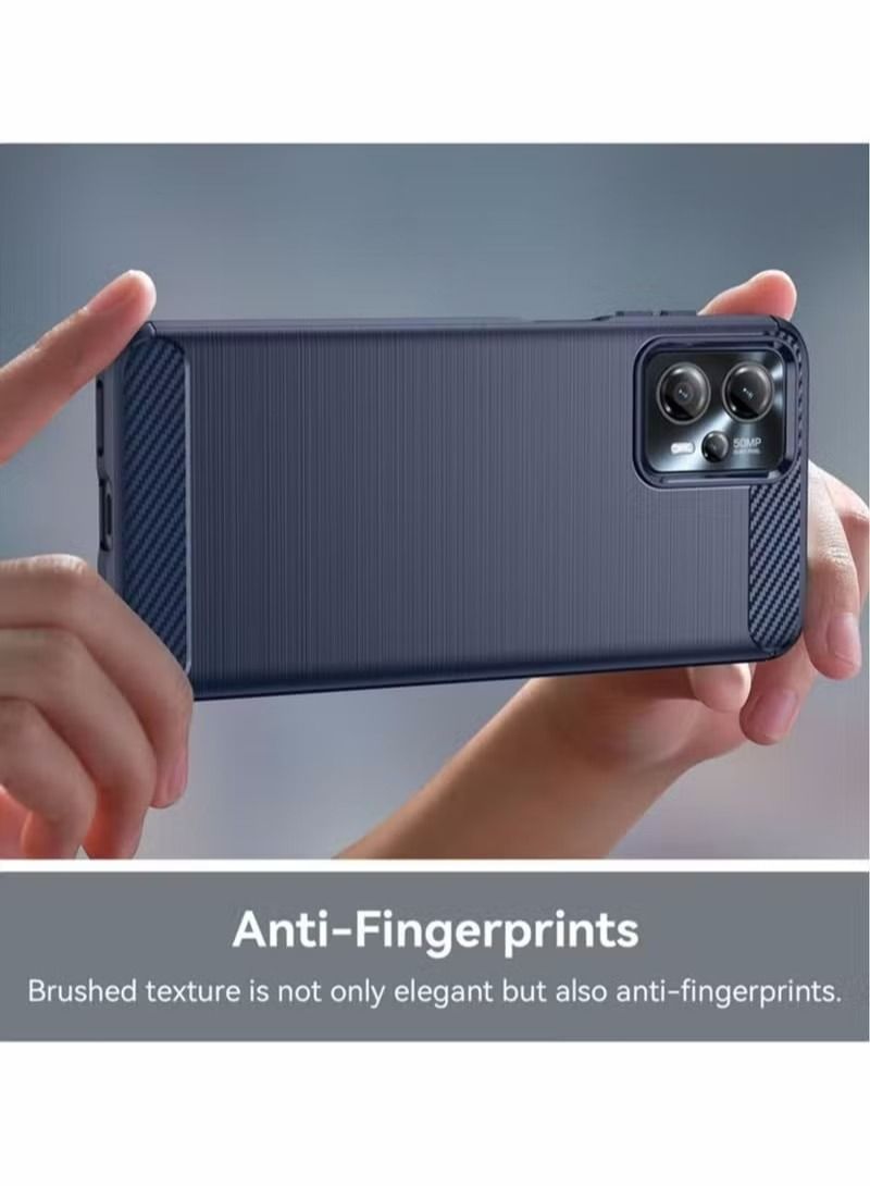 Motorola Moto G13 / G23 Case Slim Minimal Thin TPU Rubber Flexible Skin Cover Shockproof Protective Silicone Sleeve Protector Blue - Image 5