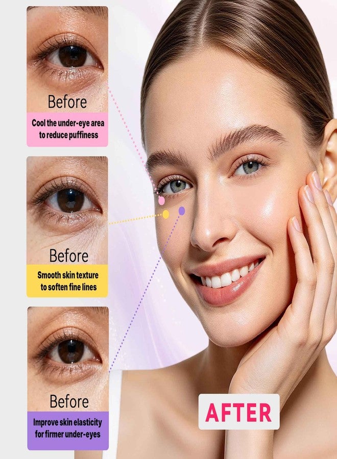 Maskiss PDRN Under Eye Patches (25 Pairs, Tri-Color Eye Gel Pads with Retinol Caffeine, Eye Masks for Dark Circles Puffy Eyes Wrinkles, Collagen Self Care Gifts for Women - Image 5
