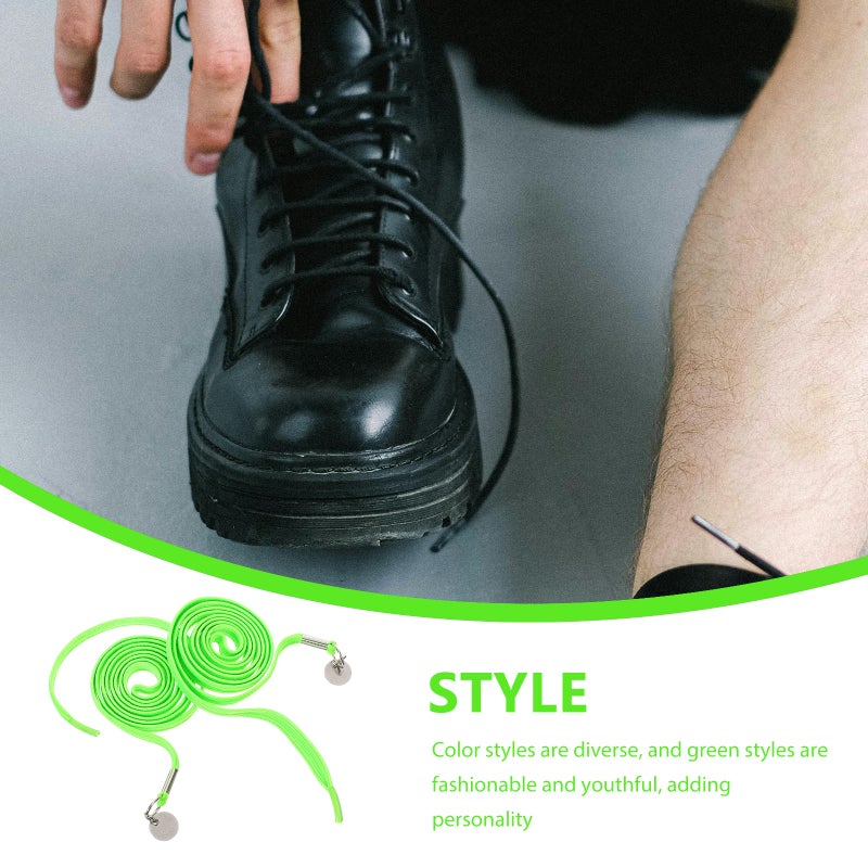 1 pair of Elastic No Tie Shoe Laces Quick Easy Release Shoe Laces - Image 4