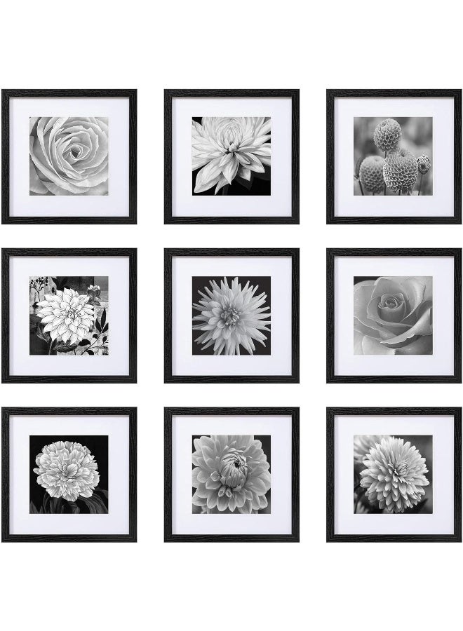 Decorhills DECORHILLS FRAMES & DECOR 30x30 Picture Set of 9, Classic Gallery Wall Frame Set  - Image 1
