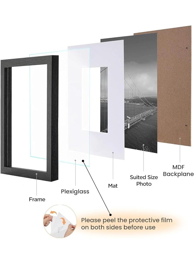 Decorhills DECORHILLS FRAMES & DECOR 30x30 Picture Set of 9, Classic Gallery Wall Frame Set  - Image 2